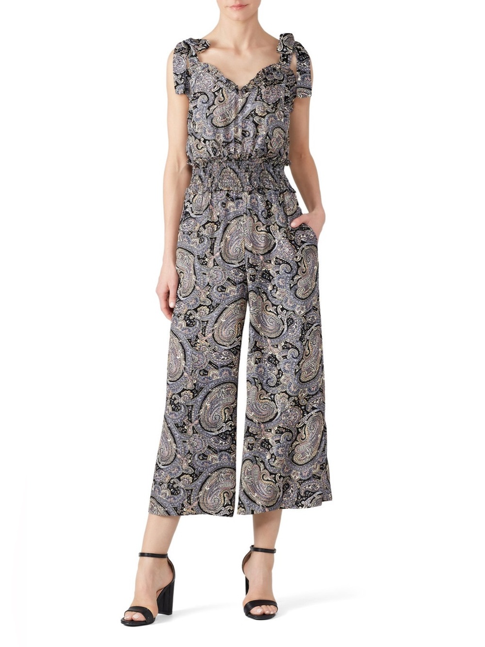Rebecca Taylor NYC 100% Silk Slene Jumpsuit - Size XS